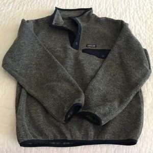 EUC Boys Patagonia Synchilla pullover size M (10)